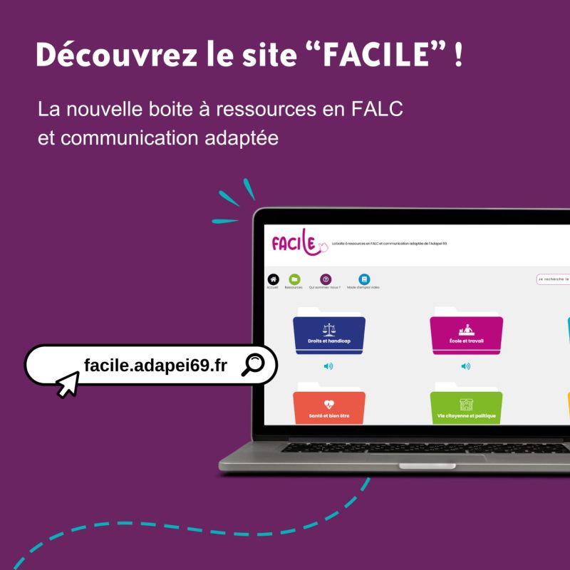 Un site de ressources FALC et communication adaptée !