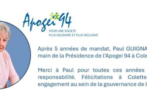 Nouvelle présidence à l’Apogei 94